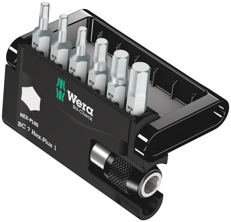 Wera Bitssats HEX 7-delar