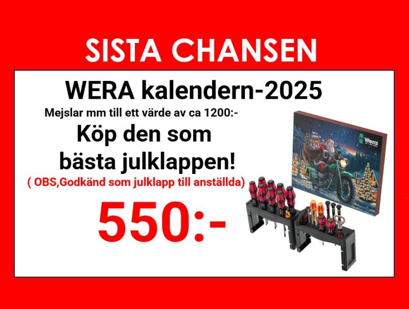 Wera Julkalender 2025