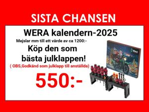 Wera Julkalender 2025