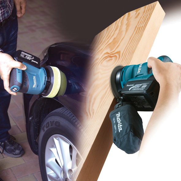 Makita DBO180Z Excenterslip 18V Makita DBO180Z Excenterslip 18V