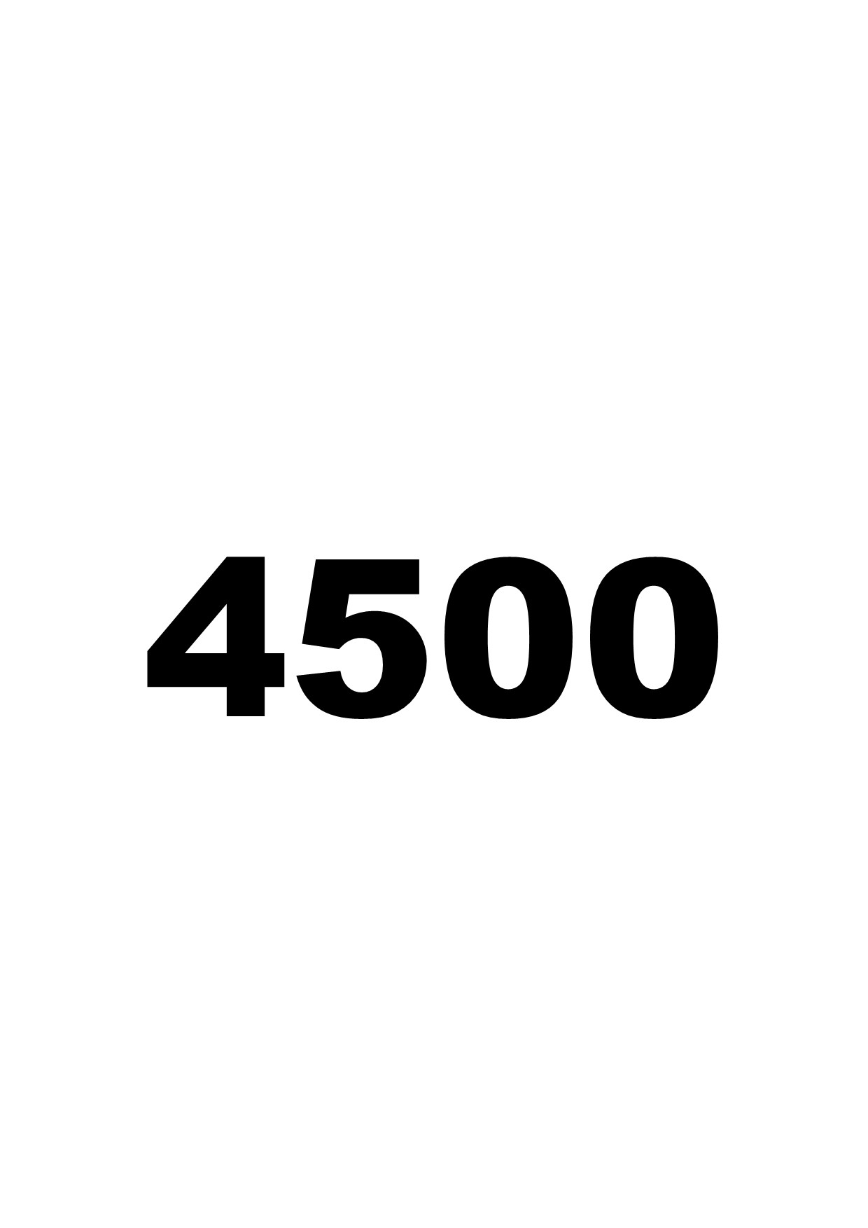 4500