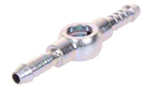 Banjonippel dubbel 6mm