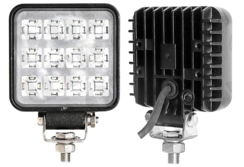 Arbetsbelysning LED 12w fyrkantig