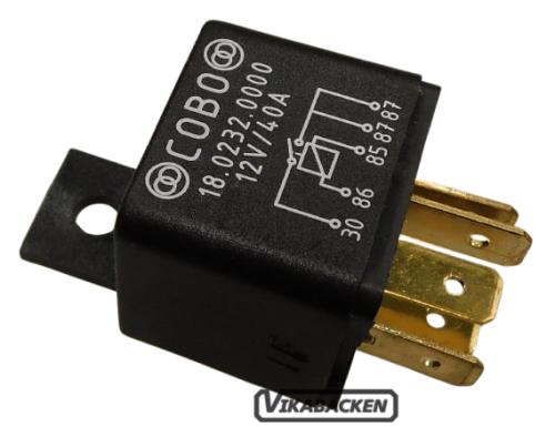 Relä 12 V 40A 5stift