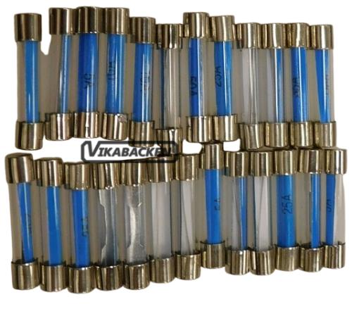 Glassäkringar 5-50A