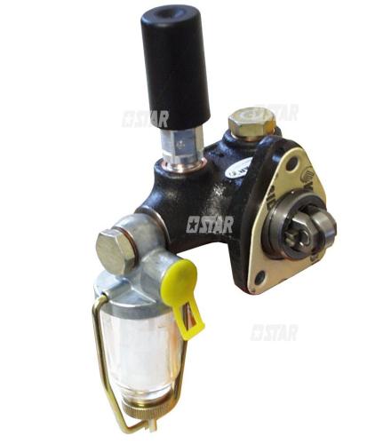 Matarpump med glasrenare