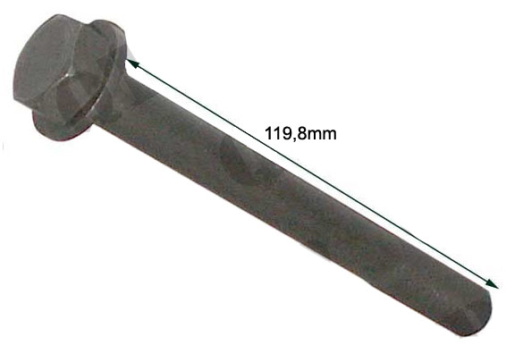 Topplocksbult 119,8 mm