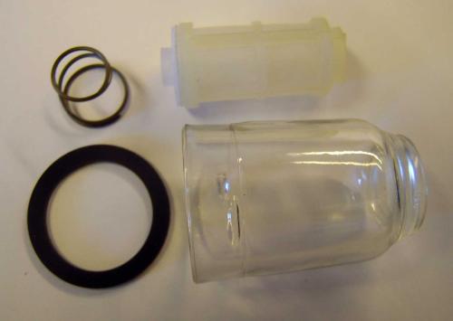 Repsats bränsle sil/glas