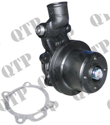 Vattenpump med remskiva