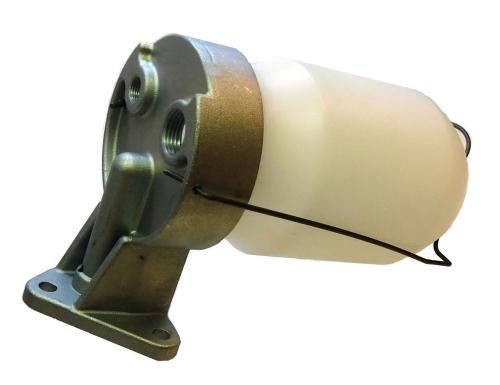 Frostskyddsbehållare med fäste