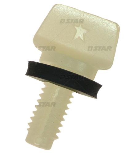 Dräneringsvred plast bränsle