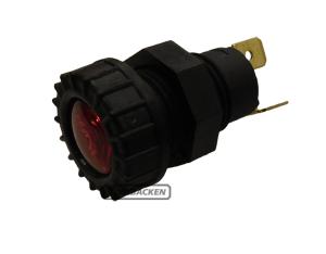 Kontrollampa Röd stiftanslutning