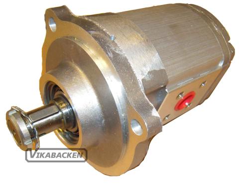 Servopump cylindrisk axel