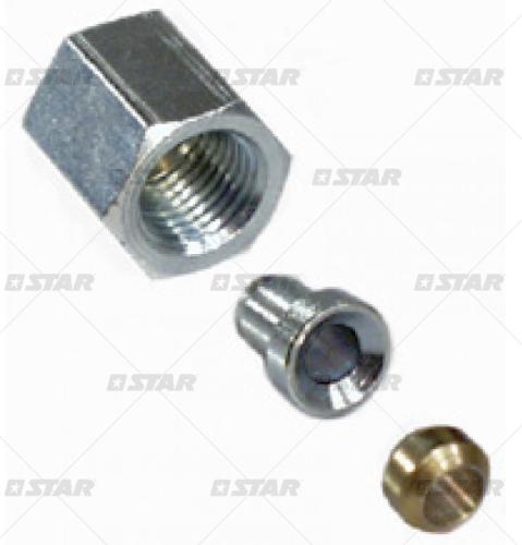 Mutter bränslerör sats M12x1,5