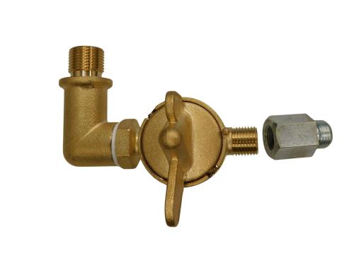 Bränslekran Mässing