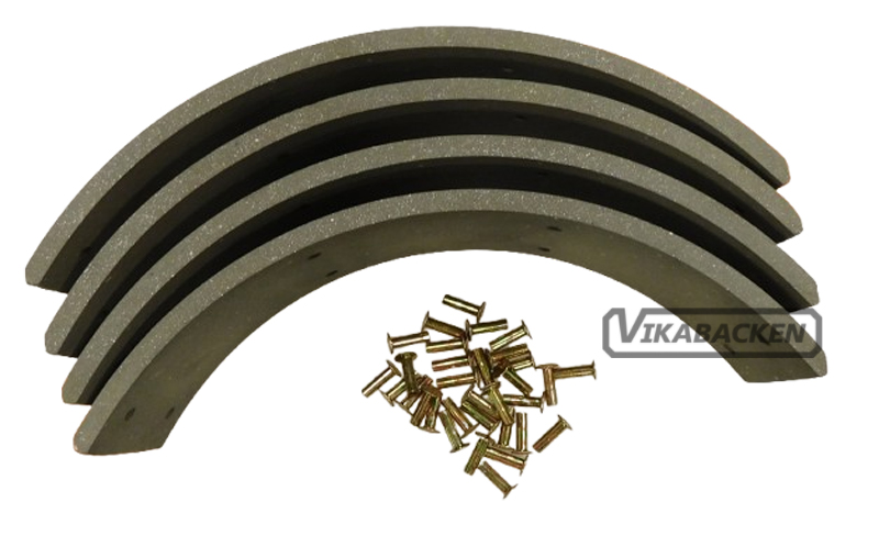 Bromsbelägg 4st 2 hjul LM218 m.fl.