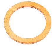 Kopparbricka 8x12x1mm