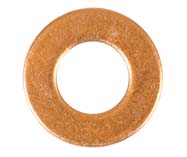Kopparbricka 10,3x15,6x1mm