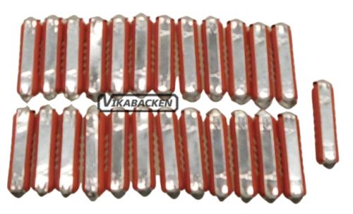 Porslinssäkring 25 Amp 25-pack