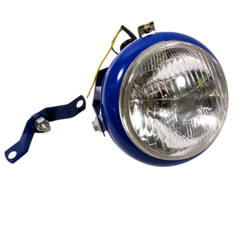 Arbetslampa med brytare blå