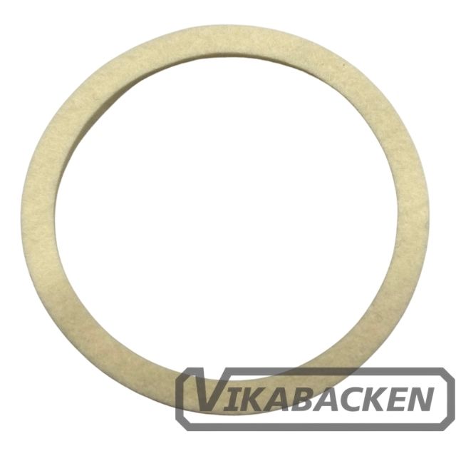 Vevaxeltätning främre filtring
