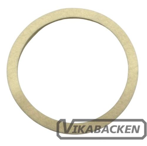 Vevaxeltätning främre filtring