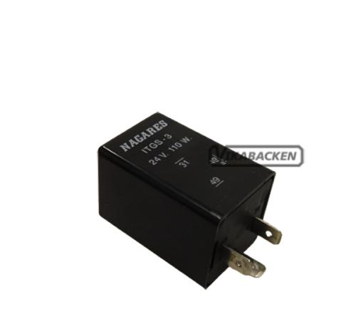 Blinkrelä 24V 3 stift