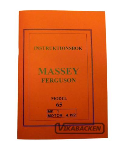 Instruktionsbok MF65 A4-192