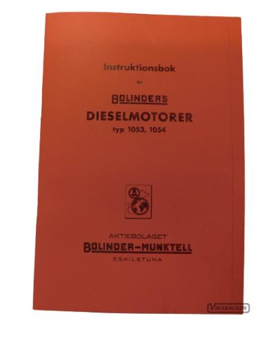 Instruktionsbok BM 1053/54