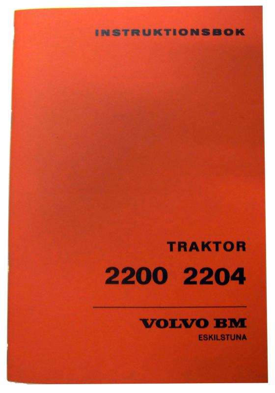 Instruktionsbok BM-2200/2204