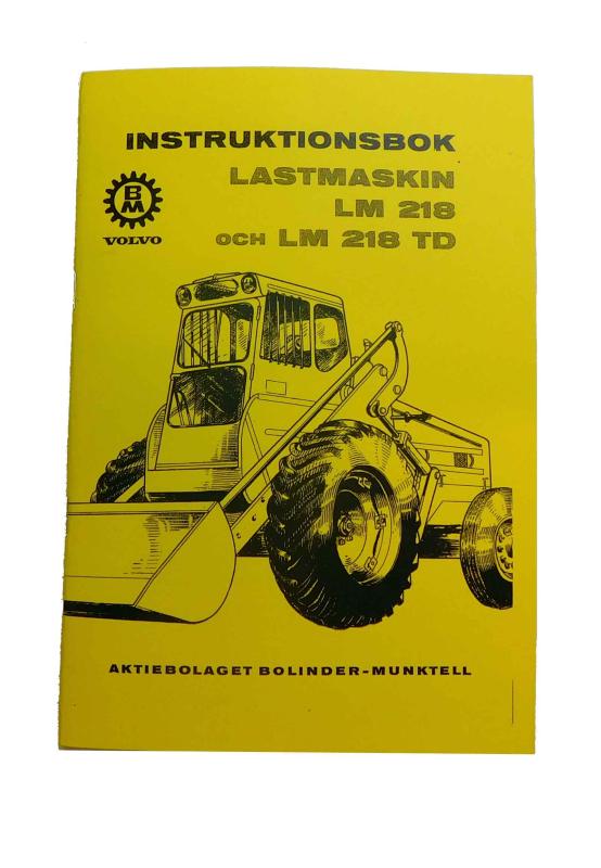 Instruktionsbok LM218,218TD