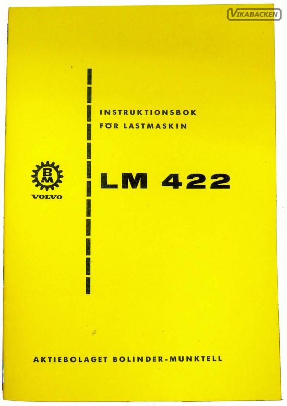 Instruktionsbok LM422