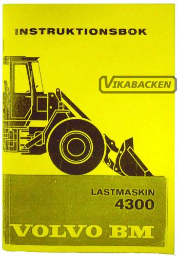 Instruktionsbok 4300