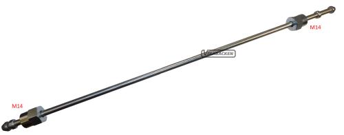 Spridarrör M14x14x400 mm