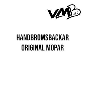 Handbromsbackar inkl Monteringssats Original