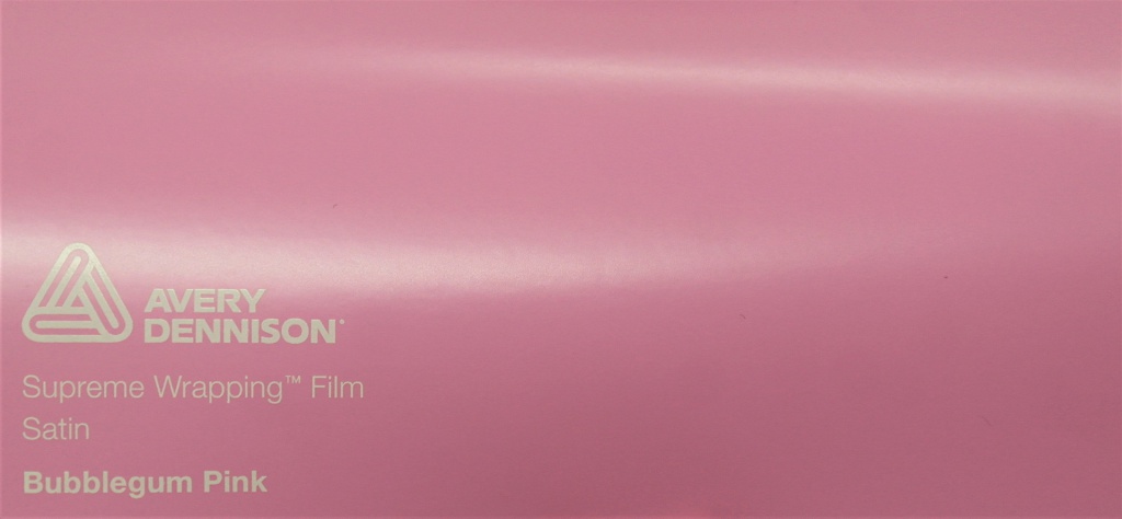 Satin Bubblegum Pink - Avery Dennison