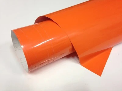 VN WRAP - BLANK ORANGE VINYL