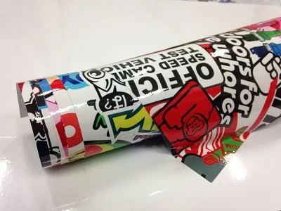 VN WRAP - STICKERBOMB VINYL MODELL 3