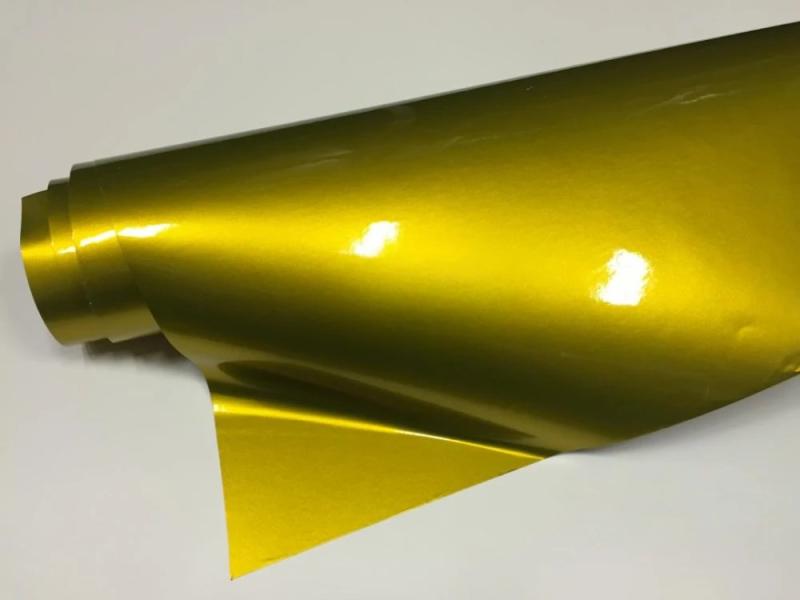 VN WRAP - GLOSS GOLDEN YELLOW METALLIC VINYL