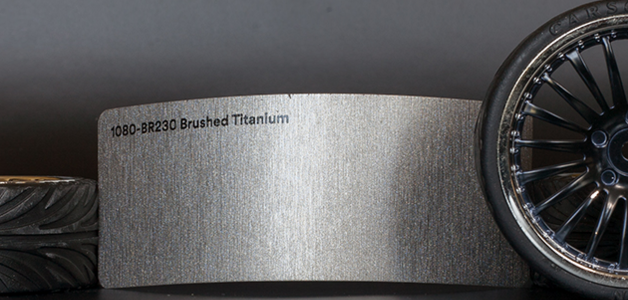 3M 1080-BR230 Brushed Titanium Vinyl