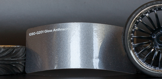 3M 1080-G201 Metallic Gloss Anthracite Vinyl