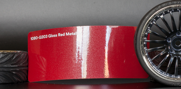 3M 1080-G203 Metallic Gloss Red Vinyl
