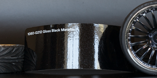 3M 1080-G212 Metallic Gloss Black Vinyl