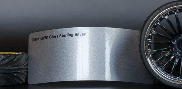 3M 1080-G251 Metallic Gloss Sterling Silver Vinyl