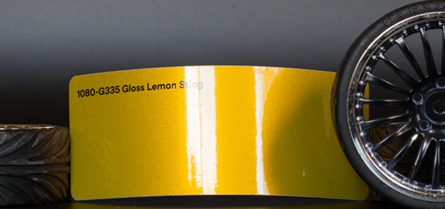 3M 1080-G335 Metallic Gloss Lemon Sting Vinyl
