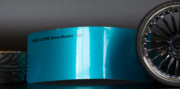 3M 1080-G356 Metallic Gloss Atomic Teal Vinyl