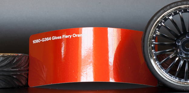 3M 1080-G364 Metallic Gloss Fiery Orange Vinyl