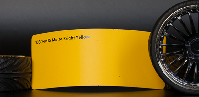 3M 1080-M15 Matte Bright Yellow Vinyl