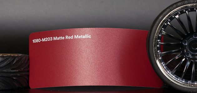 3M 1080-M203 Metallic Matte Red Vinyl