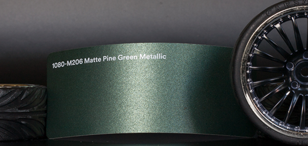 3M 1080-M206 Metallic Matte Pine Green Vinyl